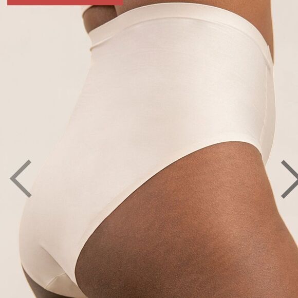 Truekind® Seamless Stretch Mid-Waist Brief LAT (latte)16-24 New in pkg unopened - Picture 4 of 10